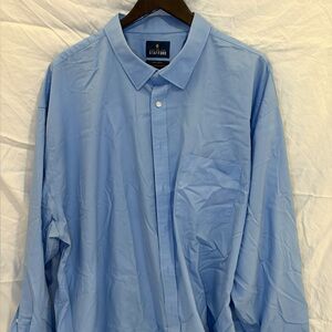 Stafford Men's Light Blue Dress Shirt